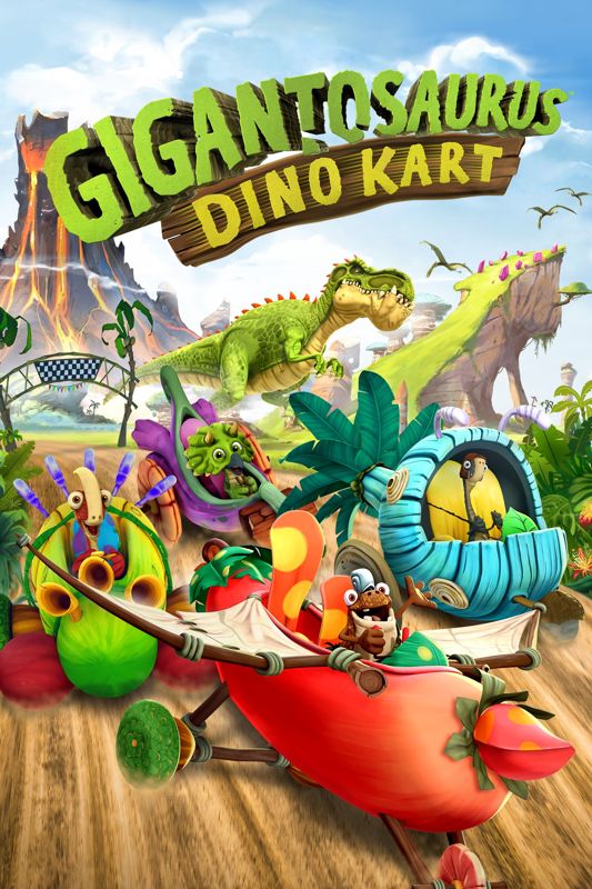 Gigantosaurus: Dino Kart box art for Playstation 5